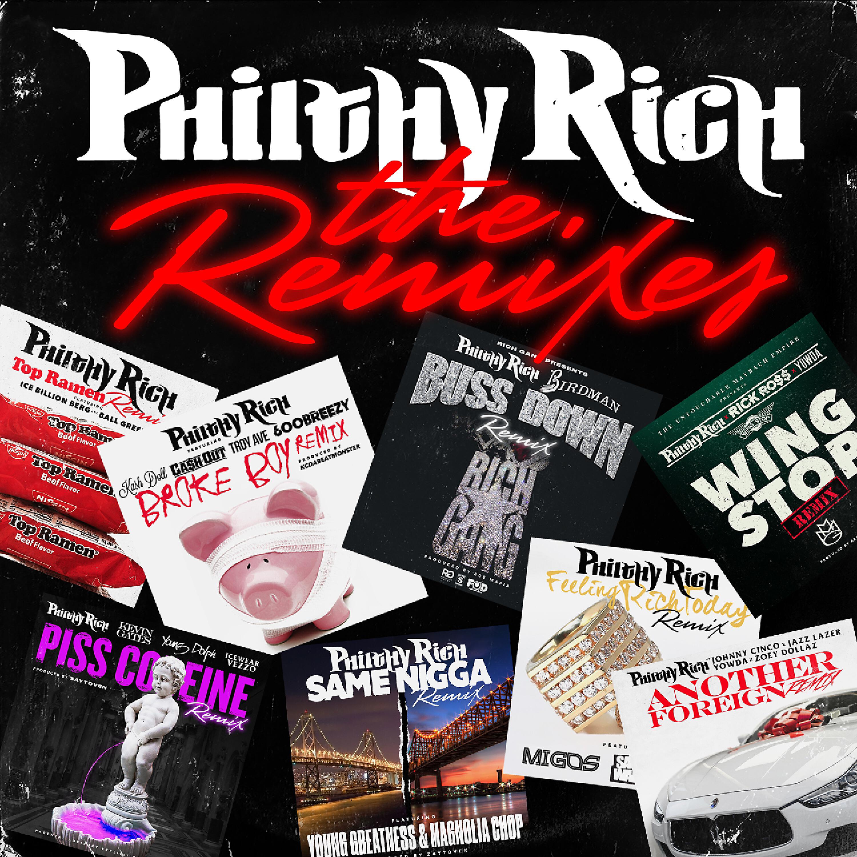 Philthy Rich - Broke Boy (feat. Kash Doll, Ca$h Out, Troy Ave & 600 Breezy) (Remix)