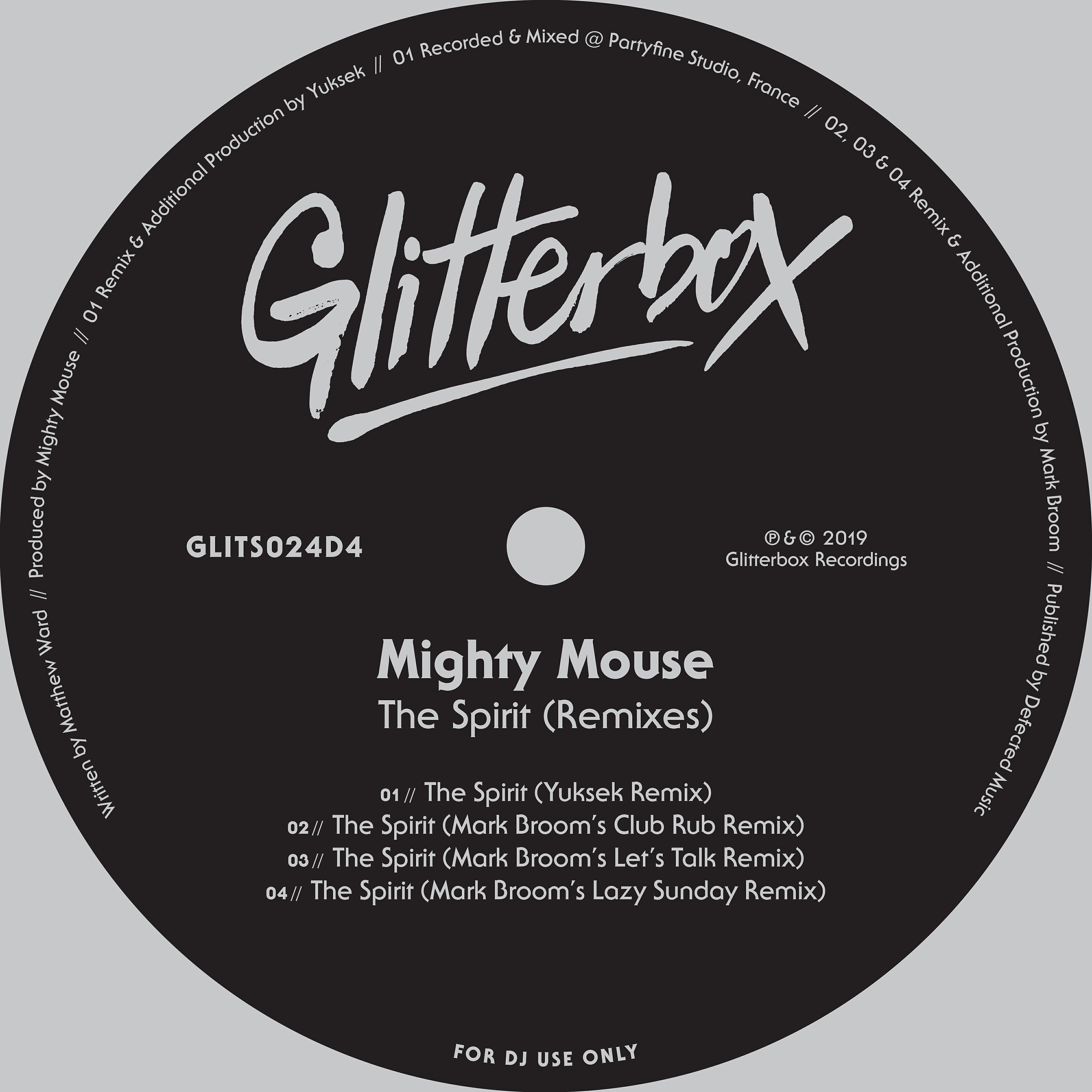 Mighty Mouse - The Spirit (Mark Broom's Club Rub Remix)