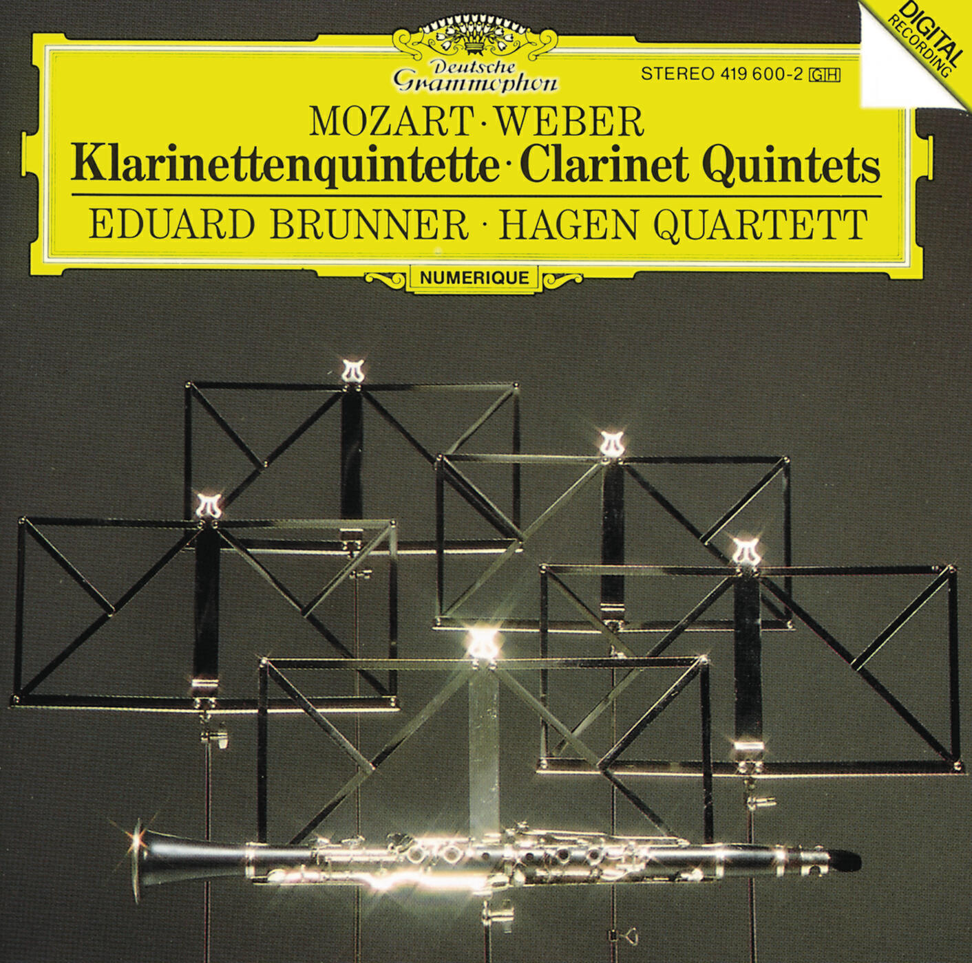 Eduard Brunner - Mozart: Clarinet Quintet In A, K.581 - 1. Allegro