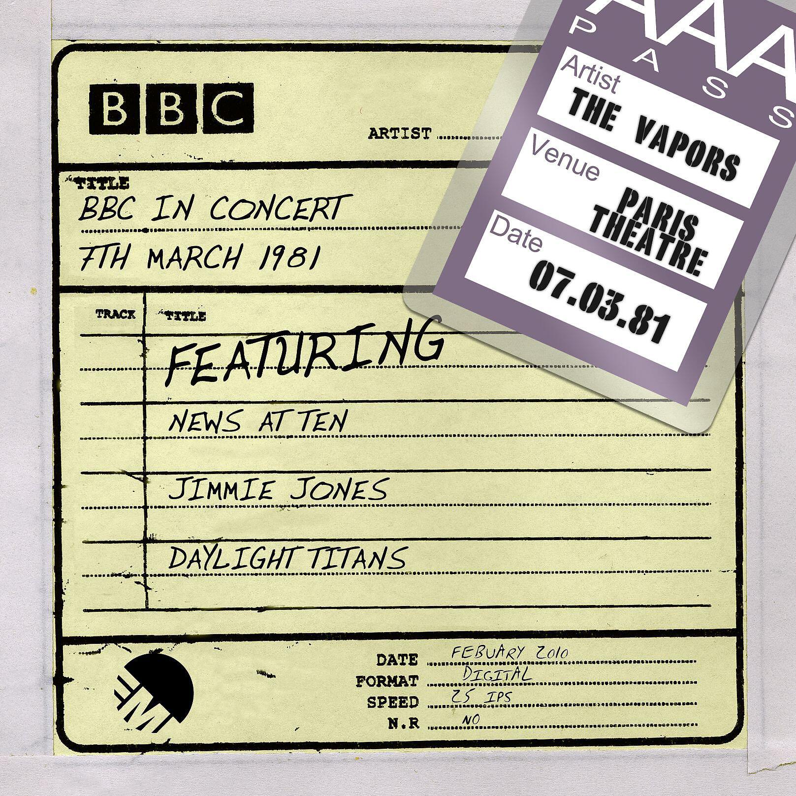 The Vapors - Spiders (BBC In Concert 07/03/81)