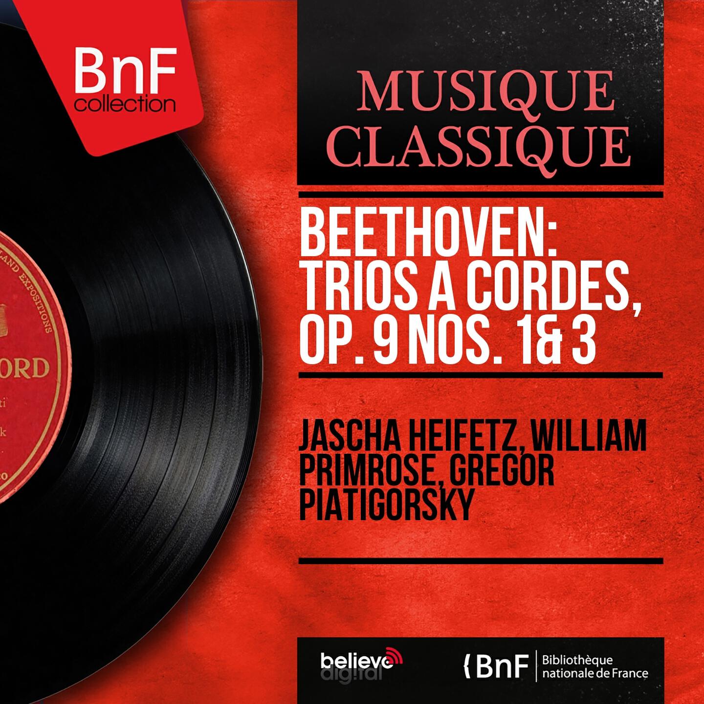 Jascha Heifetz - String Trio in C Minor, Op. 9 No. 3: II. Rondo con espressione