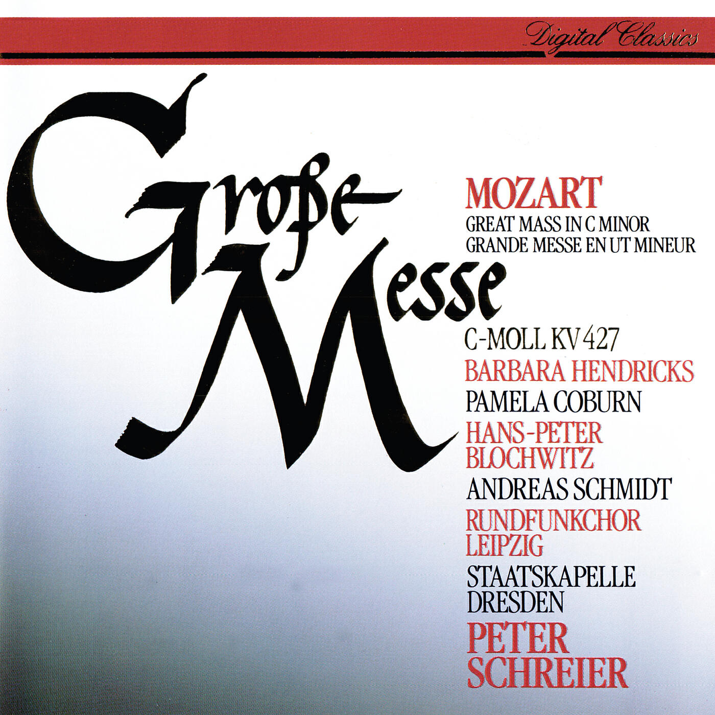 Rundfunkchor Leipzig - Mozart: Mass in C Minor, K.427 