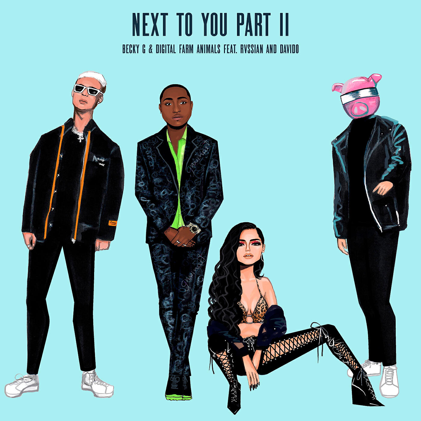 Becky G - Next To You Part II (feat. Rvssian & Davido)