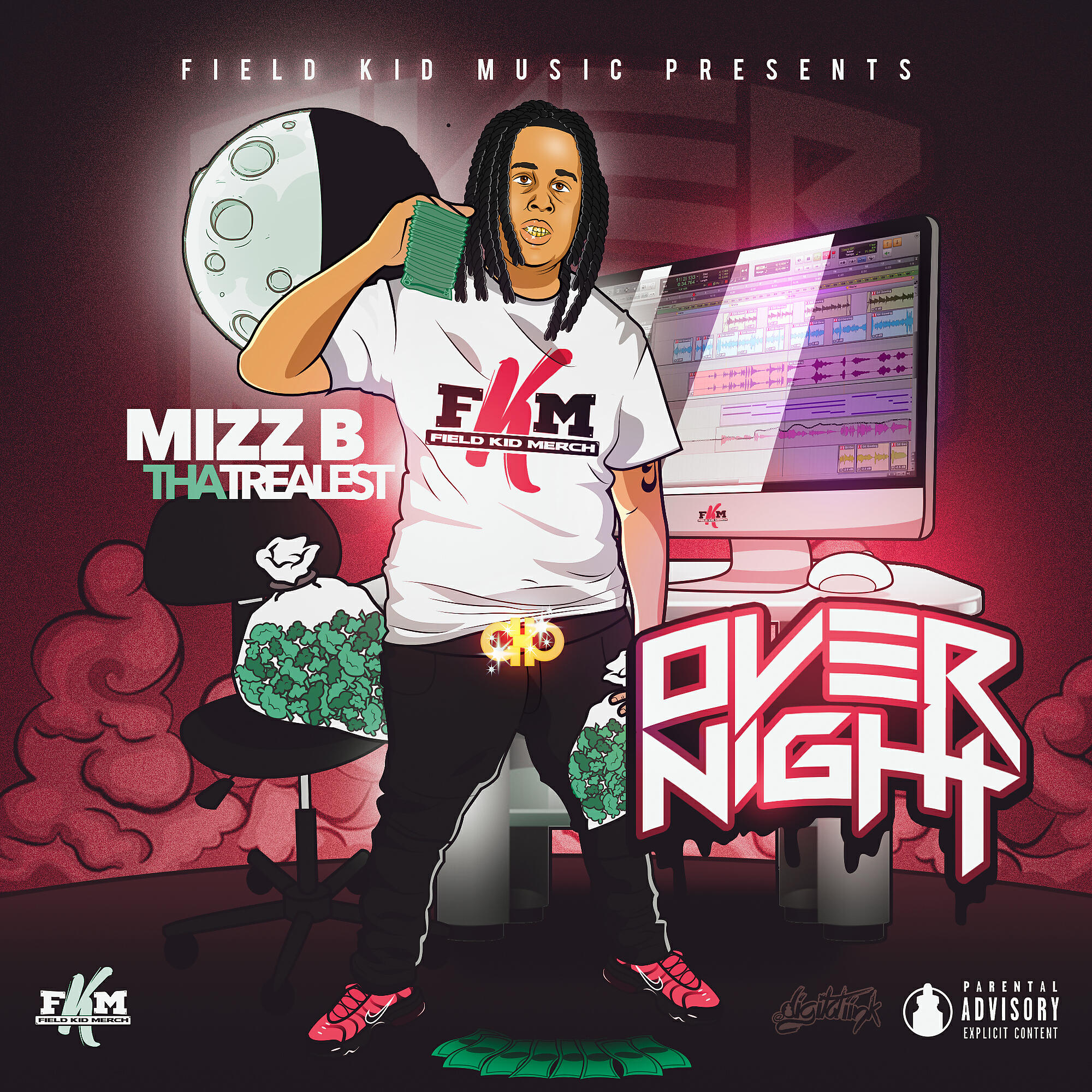 Mizz B Tha Trealest - Neva Fold (feat. ShooterGang Kony)